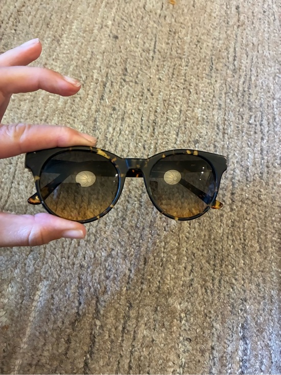 SEE Eyewear Round Tortoiseshell Sunglasses 5575 Brown Gradient Made In Italy main image 5